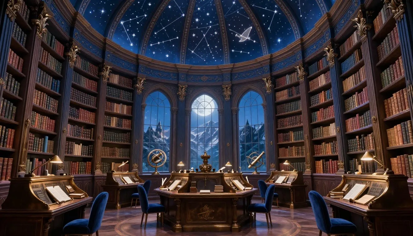 Ravenclaw house scene